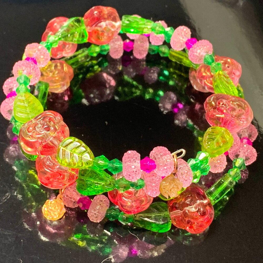 Handmade coil bracelet 'Persephone'